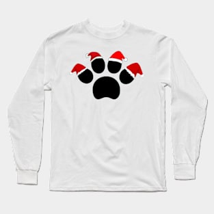 Christmas Paws Long Sleeve T-Shirt